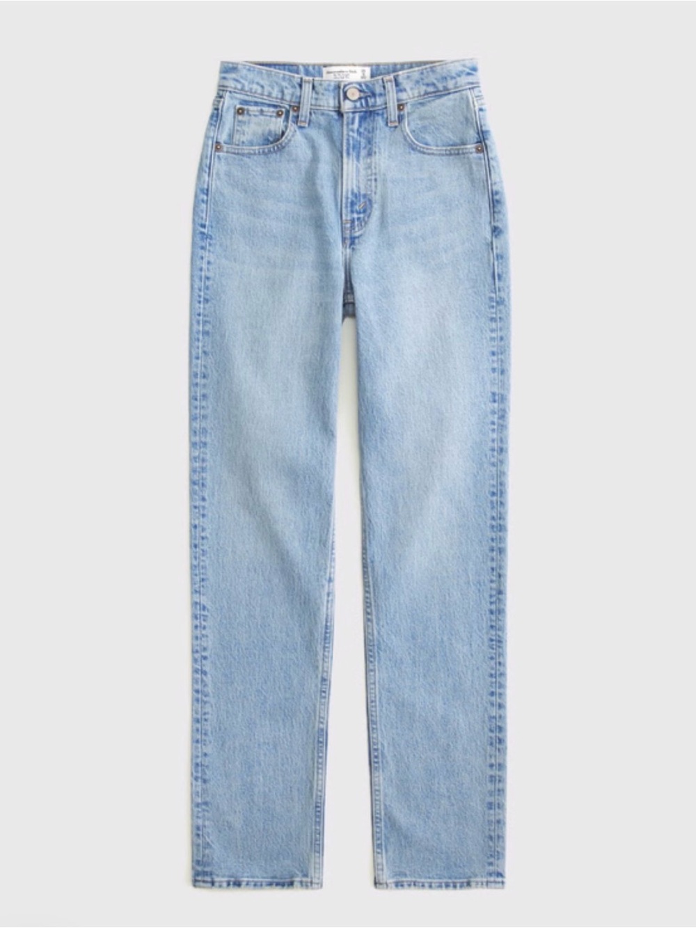 Abercrombie & Fitch the 90’s straight ultra high rise Jean